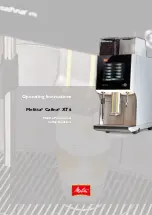 Preview for 1 page of Melitta Cafina XT6 Operating Instructions Manual