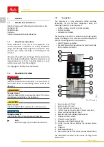 Preview for 4 page of Melitta Cafina XT6 Operating Instructions Manual