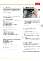 Preview for 9 page of Melitta Cafina XT6 Operating Instructions Manual