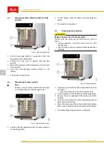 Preview for 16 page of Melitta Cafina XT6 Operating Instructions Manual