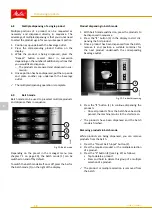 Preview for 18 page of Melitta Cafina XT6 Operating Instructions Manual