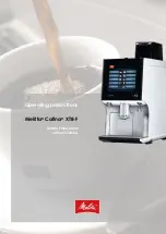 Melitta Cafina XT8-F Operating Instructions Manual preview