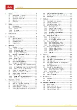 Preview for 2 page of Melitta Cafina XT8-F Operating Instructions Manual