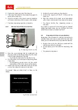 Preview for 18 page of Melitta Cafina XT8 Operating Instructions Manual