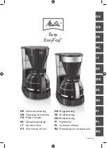 Preview for 1 page of Melitta Easy Operating Instructions Manual