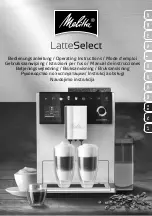 Melitta LatteSelect Operating Instructions Manual preview