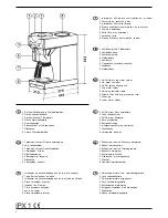 Preview for 2 page of Melitta M170 M Operating Instructions Manual