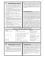 Preview for 5 page of Melitta M170 M Operating Instructions Manual