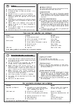 Preview for 9 page of Melitta M170 MT Operating Instructions Manual