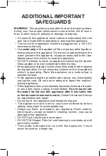 Preview for 3 page of Melitta ME10TDS Use And Care Manual