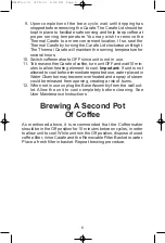 Preview for 8 page of Melitta ME10TS Use And Care Manual