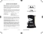 Melitta ME5CB Owner'S Manual предпросмотр