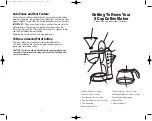 Preview for 5 page of Melitta ME5CB Owner'S Manual