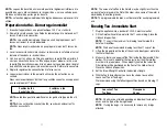 Preview for 11 page of Melitta MEFB6B Owner'S Manual