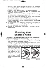 Preview for 7 page of Melitta MEK17W Use & Care Manual