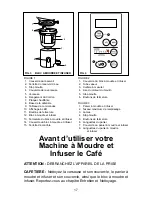 Preview for 17 page of Melitta MEMB1CAN Mill & Brew Use And Care Manual