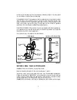 Предварительный просмотр 3 страницы Melitta MEVA10B Use & Care Manual