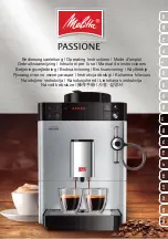 Melitta PASSIONE Operating Instructions Manual preview