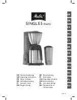 Melitta SINGLE 5 therm M728 Operating Instructions Manual preview