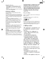 Preview for 5 page of Melitta SINGLE 5 THERM Operating Instructions Manual