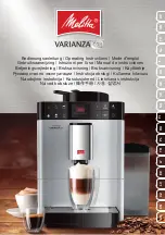 Preview for 1 page of Melitta Varianza CSP F 570-102 Operating Instructions Manual