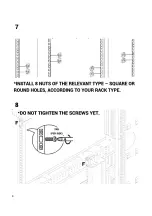 Preview for 6 page of Mellanox Technologies 1G Switch Air Duct Rail Kit Quick Installation Manual