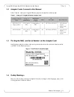 Preview for 11 page of Mellanox Technologies ConnectX-3 MCX312A-XCBT User Manual