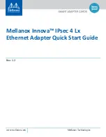 Preview for 1 page of Mellanox Technologies Innova IPsec 4 Lx Quick Start Manual