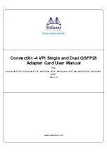 Preview for 1 page of Mellanox Technologies MCX453A-FCAT User Manual