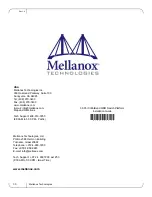 Предварительный просмотр 33 страницы Mellanox Technologies MIS5025 Installation Manual