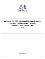 Mellanox Technologies SB7700 User Manual предпросмотр