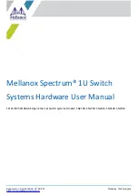 Preview for 1 page of Mellanox Technologies Spectrum SN2100 User Manual