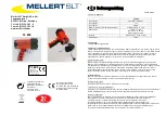 Mellert SLT TL 600 Operating Instructions предпросмотр