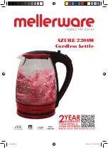 Mellerware 22300RDB Manual предпросмотр