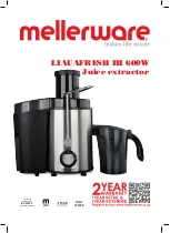 Предварительный просмотр 1 страницы Mellerware LIAUAFRESH III Manual