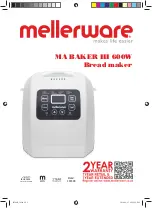 Mellerware MA BAKER III 26500B Manual preview