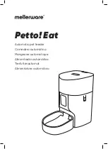 Предварительный просмотр 1 страницы Mellerware Petto! Eat Manual