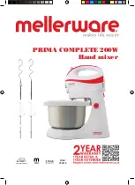 Предварительный просмотр 1 страницы Mellerware PRIMA COMPLETE Manual