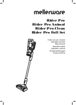 Предварительный просмотр 1 страницы Mellerware Rider Pro Manual