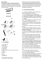 Preview for 2 page of Mellerware SWIFT 10W 20800A Manual