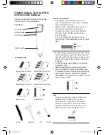 Preview for 2 page of Mellerware SWIFT 20800 Instructions Manual