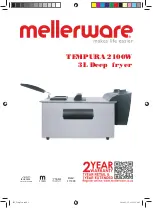 Mellerware TEMPURA 2100W Manual preview