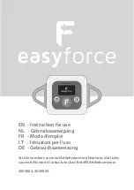 Preview for 1 page of Meloq Easyforce 2009003 Instructions For Use Manual