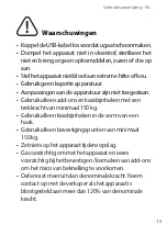 Preview for 16 page of Meloq Easyforce 2009003 Instructions For Use Manual