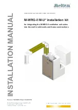 Предварительный просмотр 1 страницы Meltem 712000 Installation Manual