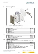 Предварительный просмотр 17 страницы Meltem 712000 Installation Manual