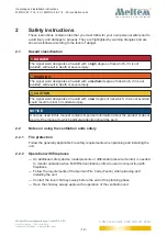 Preview for 12 page of Meltem M-WRG-II E-F Operating And Installation Instructions