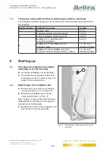 Preview for 28 page of Meltem M-WRG-II E-F Operating And Installation Instructions