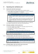 Preview for 29 page of Meltem M-WRG-II E-F Operating And Installation Instructions