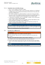 Предварительный просмотр 9 страницы Meltem M-WRG-II E Series Maintenance Instructions Manual